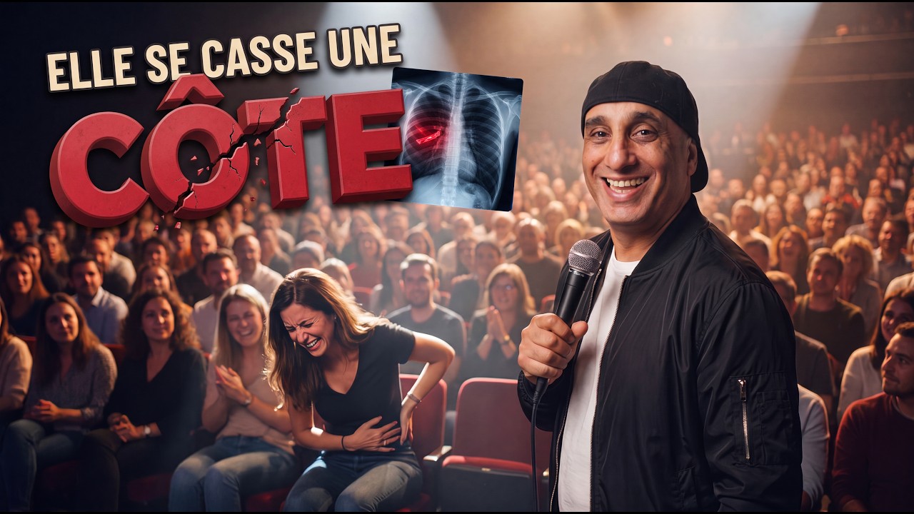 Une spectatrice s'est CASS&Eacute;E UNE C&Ocirc;TE &agrave; force de rire