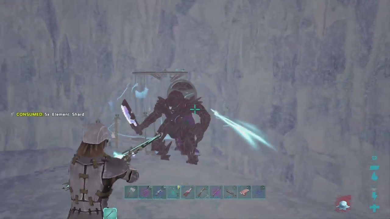 Ark Official Small Tribes PS 5 | Claiming Snow North | Mana Dashing And Wiping It From The Inside.
