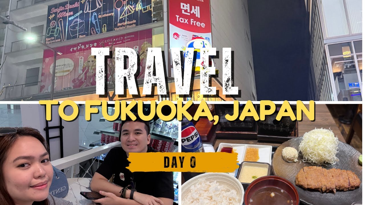 Day 0 in Fukuoka,Japan: NAIA T3 Process | Arrival at Fukuoka Airport| How to Withdraw Money in Japan