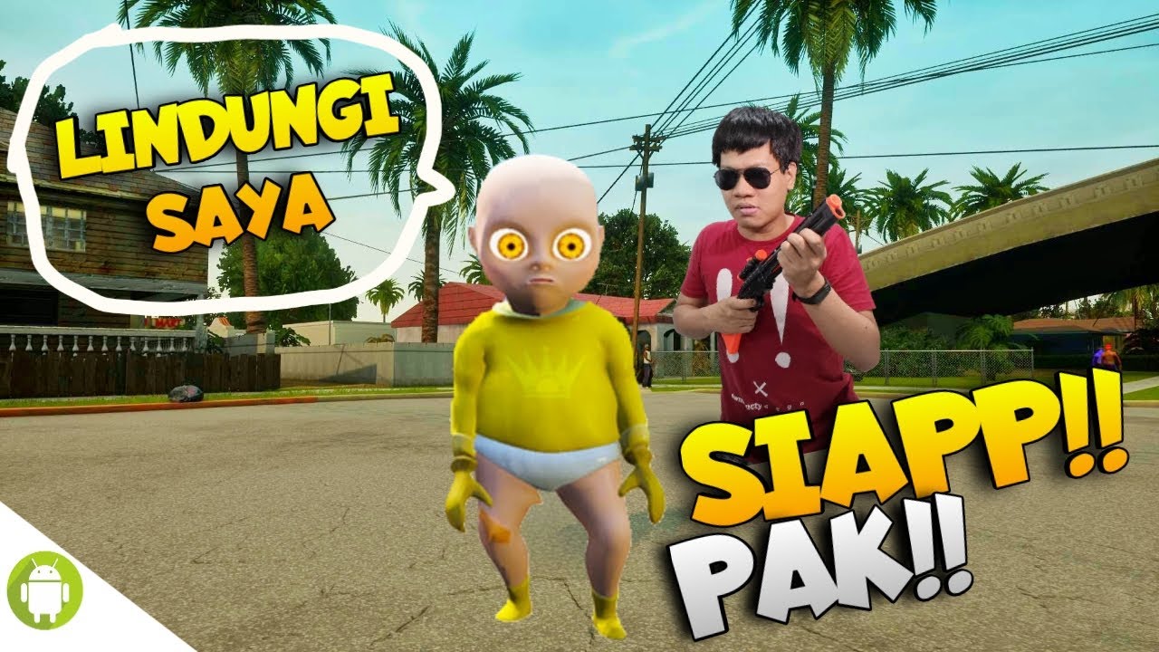 BABY IN YELLOW TURUN KE JALAN RAYA DAN SIAP MENGAMUK WKWK!!