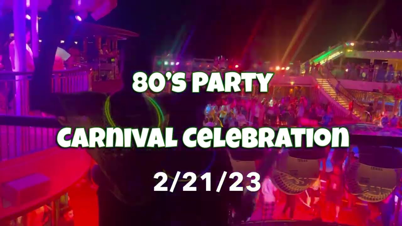80’s Party Carnival Celebration