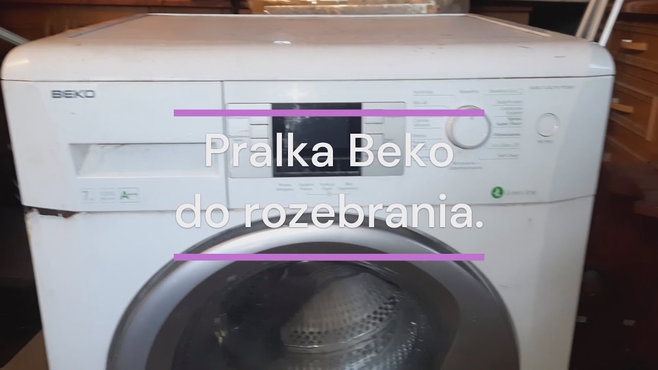Pralka Beko do rozebrania  ‐ Wykonano za pomocą Clipchamp