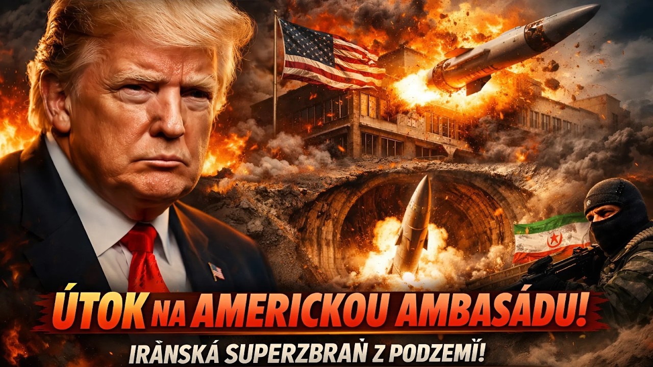 Írán „Odstřelil“ Svou Nejmodernější Superzbraň V Podzemí; Americké Velvyslanectví Zasáhlo Raketou
