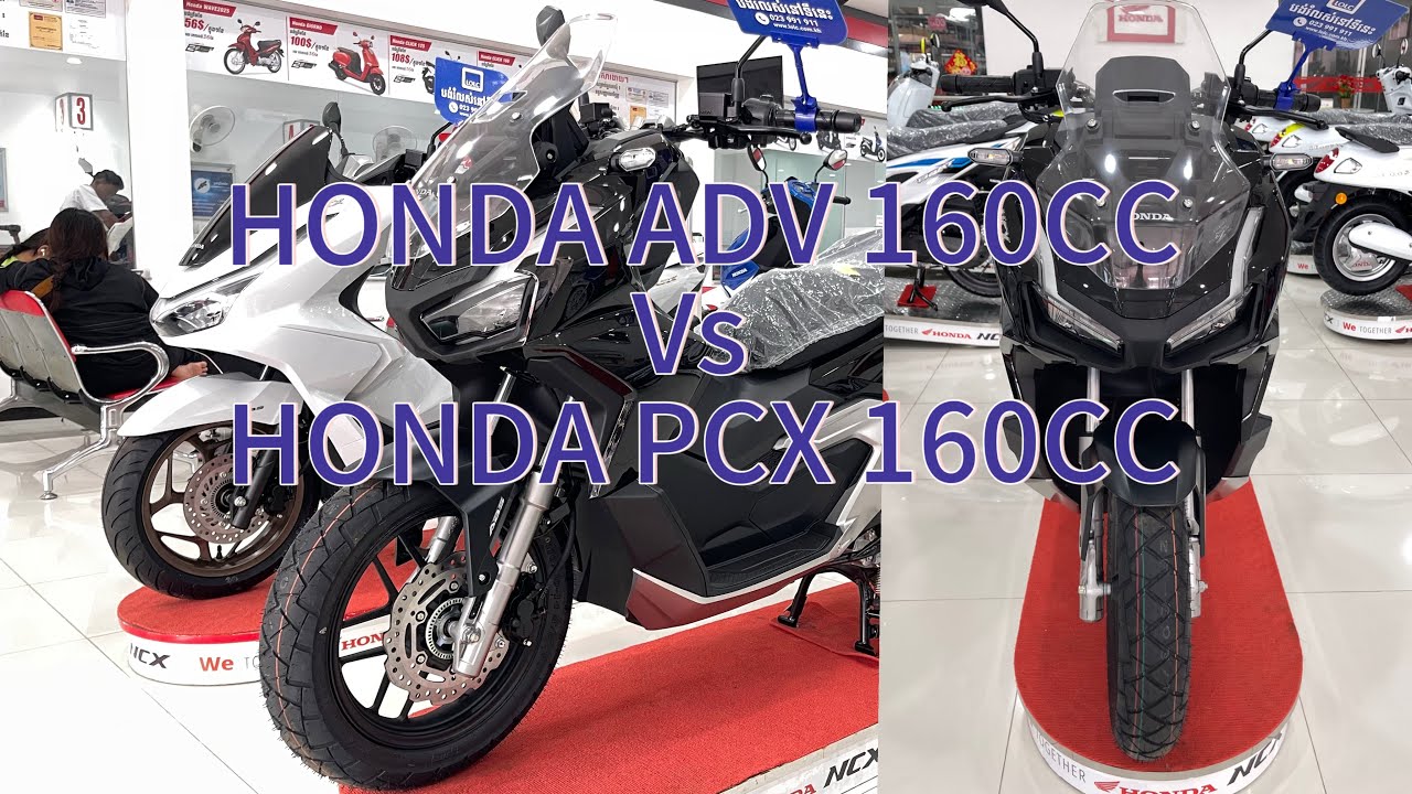 Honda ADV 160Cc Vs Honda PCX 160Cc
