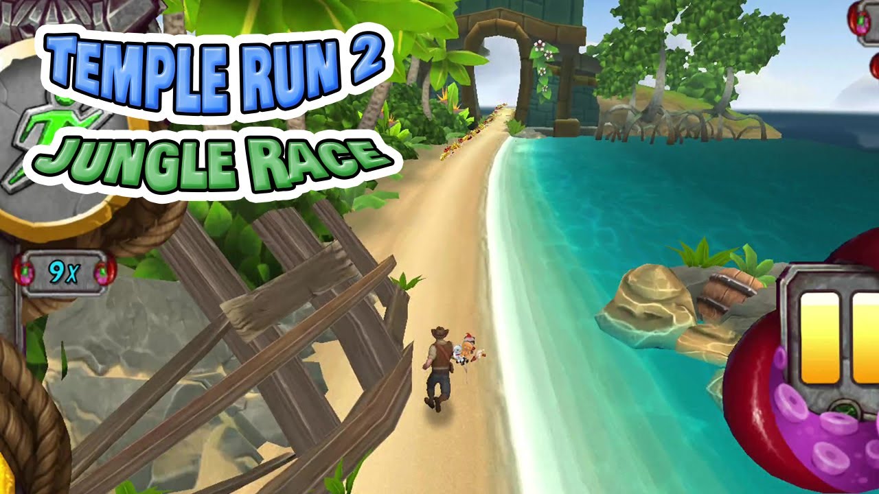 Temple Run 2 Lost Jungle Race | New Fullscreen Gameplay Android | MONTANA SMITH #267