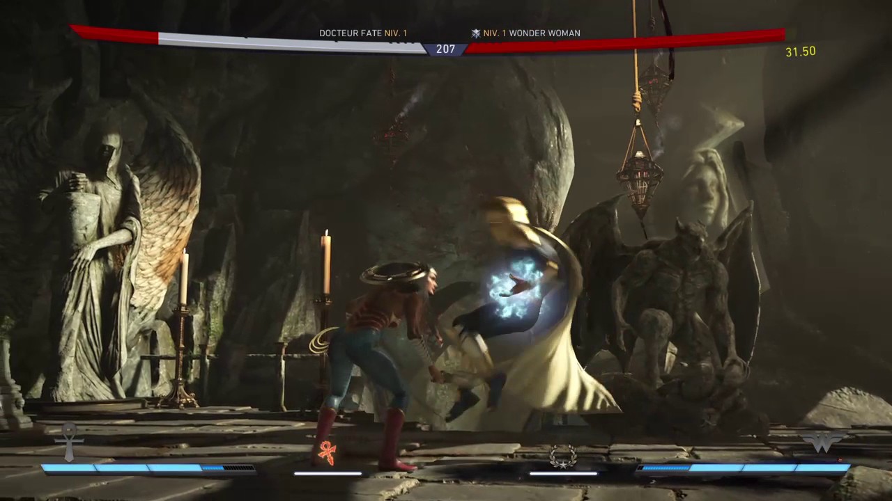 Injustice 2 Dr. Faith Vs Wonderwoman