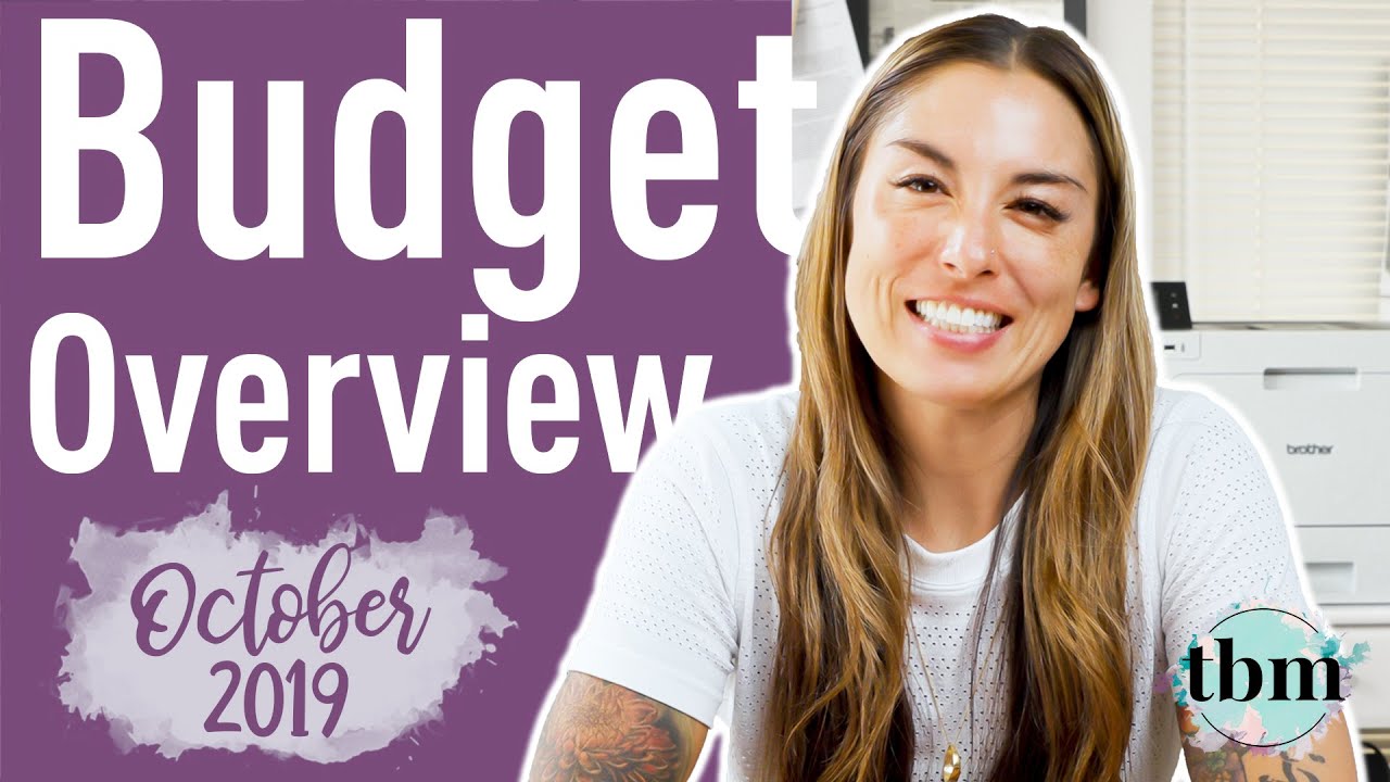 October 2019 Paycheck Budget Overview