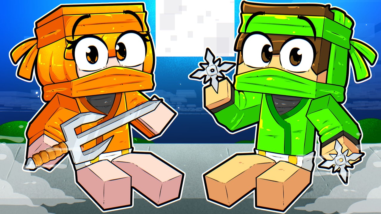 Мы стали НИНДЗЯ из NINJAGO в Minecraft!