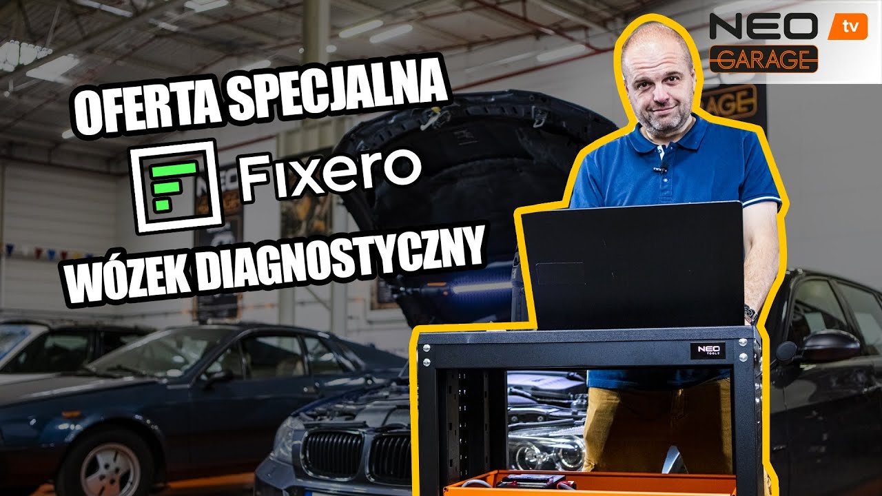 Oferta specjalna od NEO TOOLS i sklepu Fixero.com - W&oacute;zek diagnostyczny  z rabatem - 29%