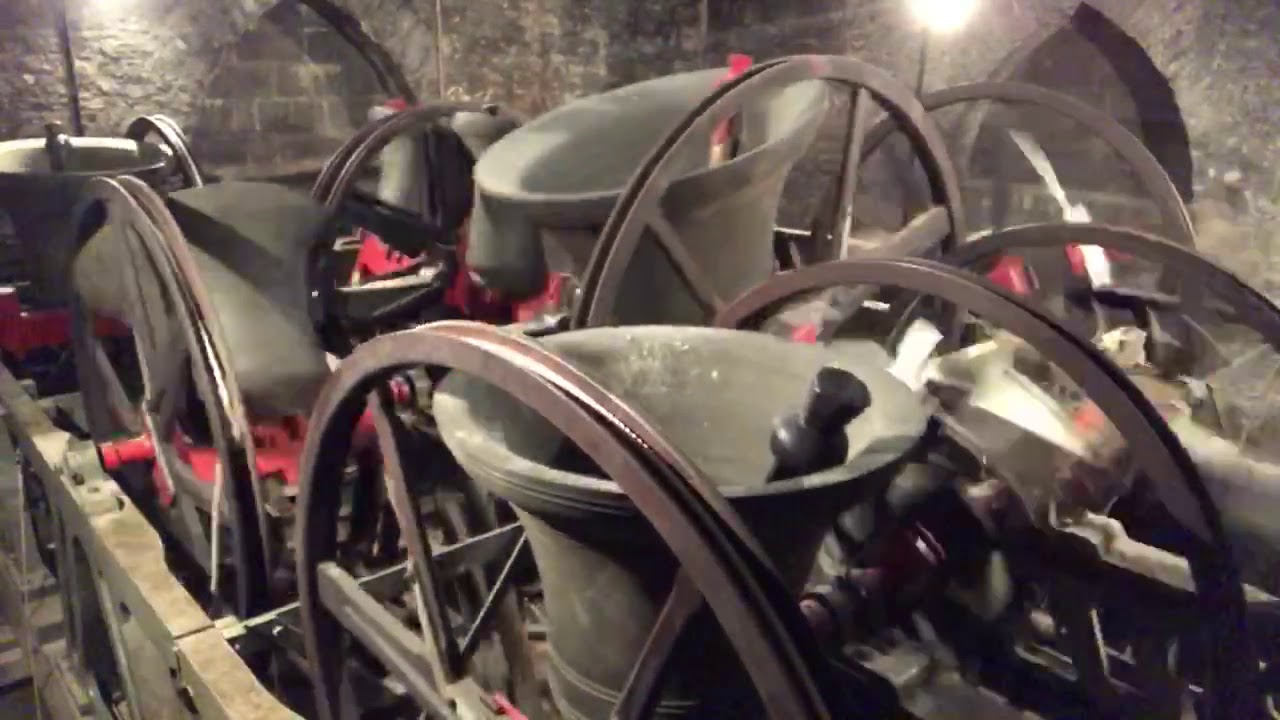 Bell Ringing in the Belfry at Abergavenny, Monmouth