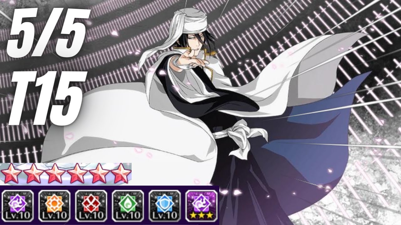 5/5 RESURRECTED TYBW BYAKUYA GAMEPLAY!!! | Bleach Brave Souls