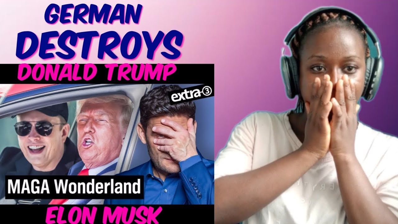 German Satire DESTROYS Elon musk and Donald Trump😭 | REACTION VIDEO