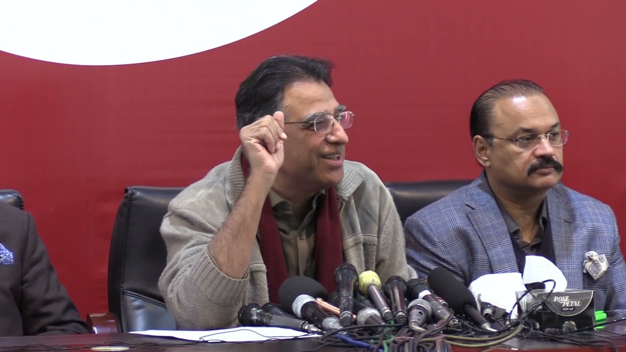 Asad Umar Media Talk | EXCLUSIVE.