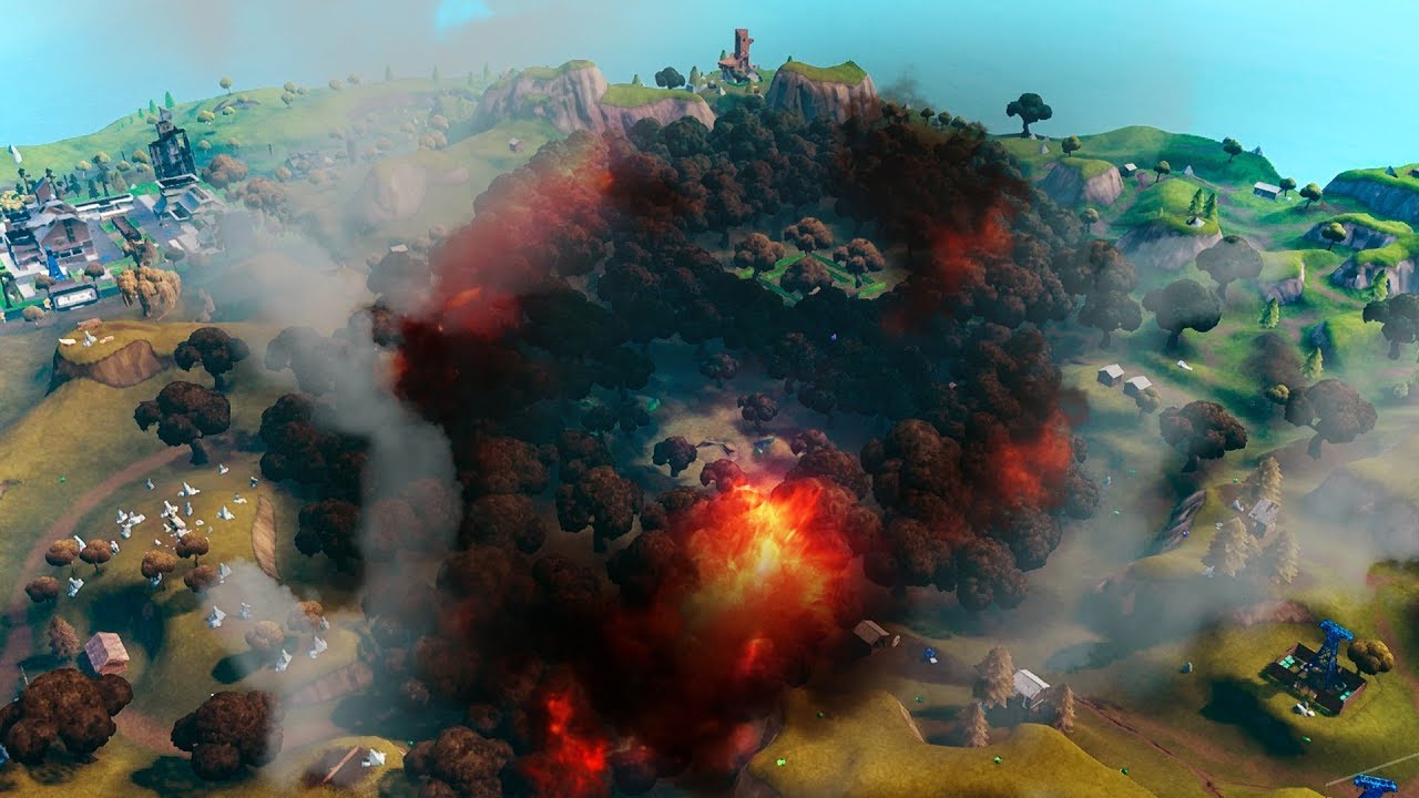 Wailing Woods is on fire, yo