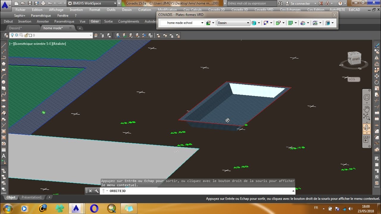 Création d'un Projet multi plates-formes sur Covadis (Partie 2)