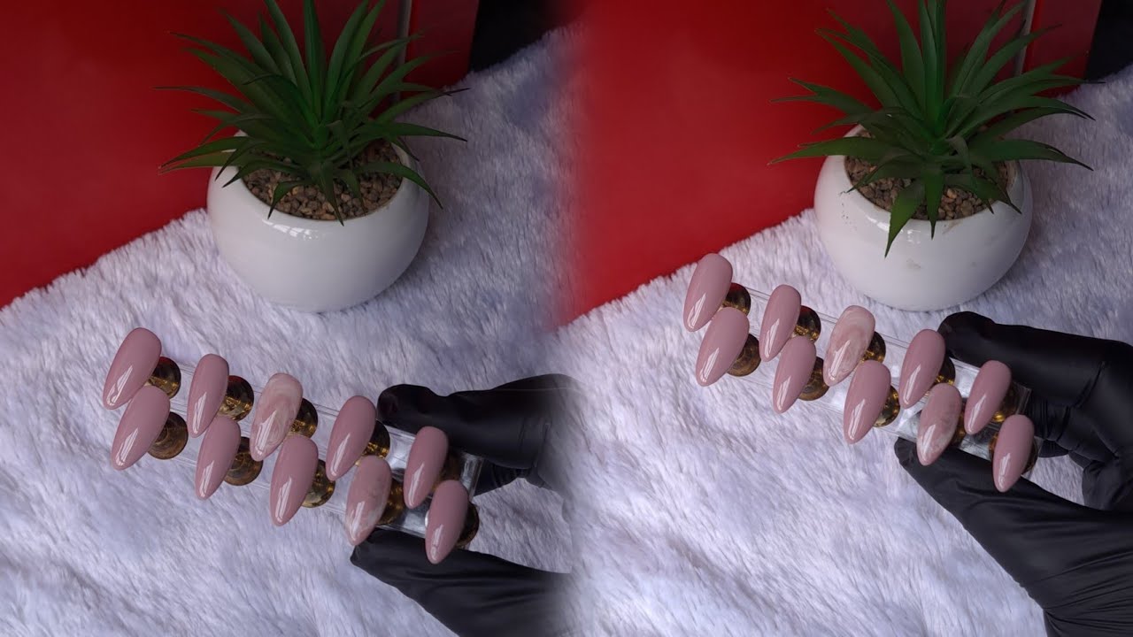 How To Do Marble Nail Design With Gel Polish | Live Nail Tutorial 💅🏽