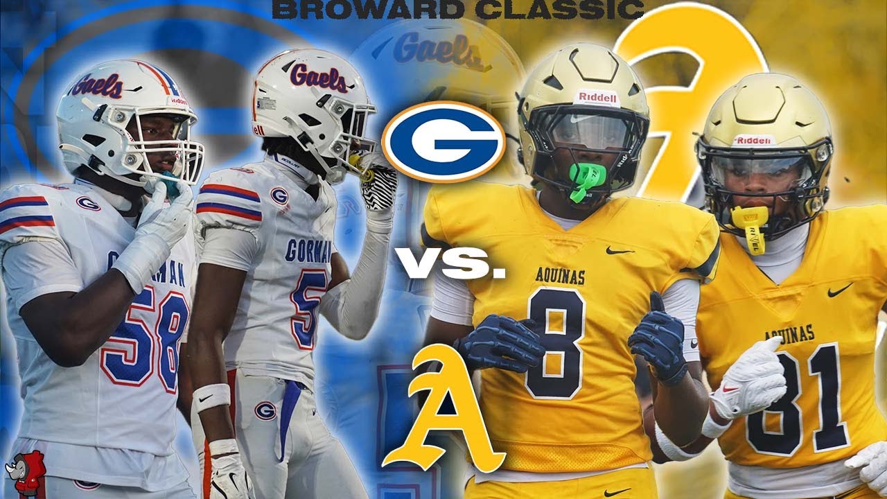 #2 Bishop Gorman (LV) vs. #11 St. Thomas Aquinas (FL) | 2 of the Best Power Houses in the Country !!