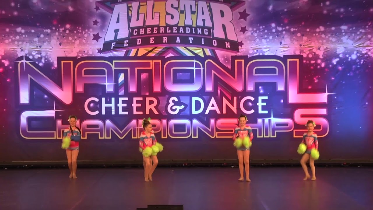 Showtime Mini Pom Novice 2016 AASCF National Championships