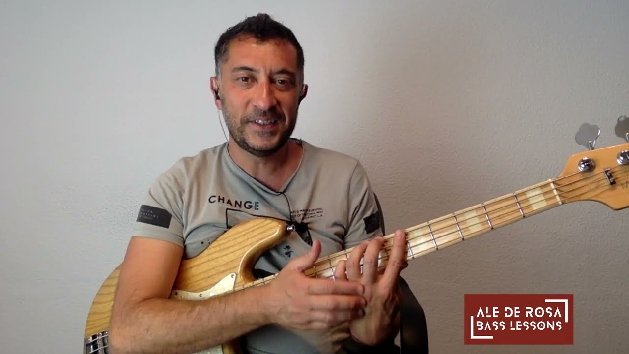 Bassista, Migliora il CONTROLLO della MANO SINISTRA: Postura, Mignolo e Anulare!