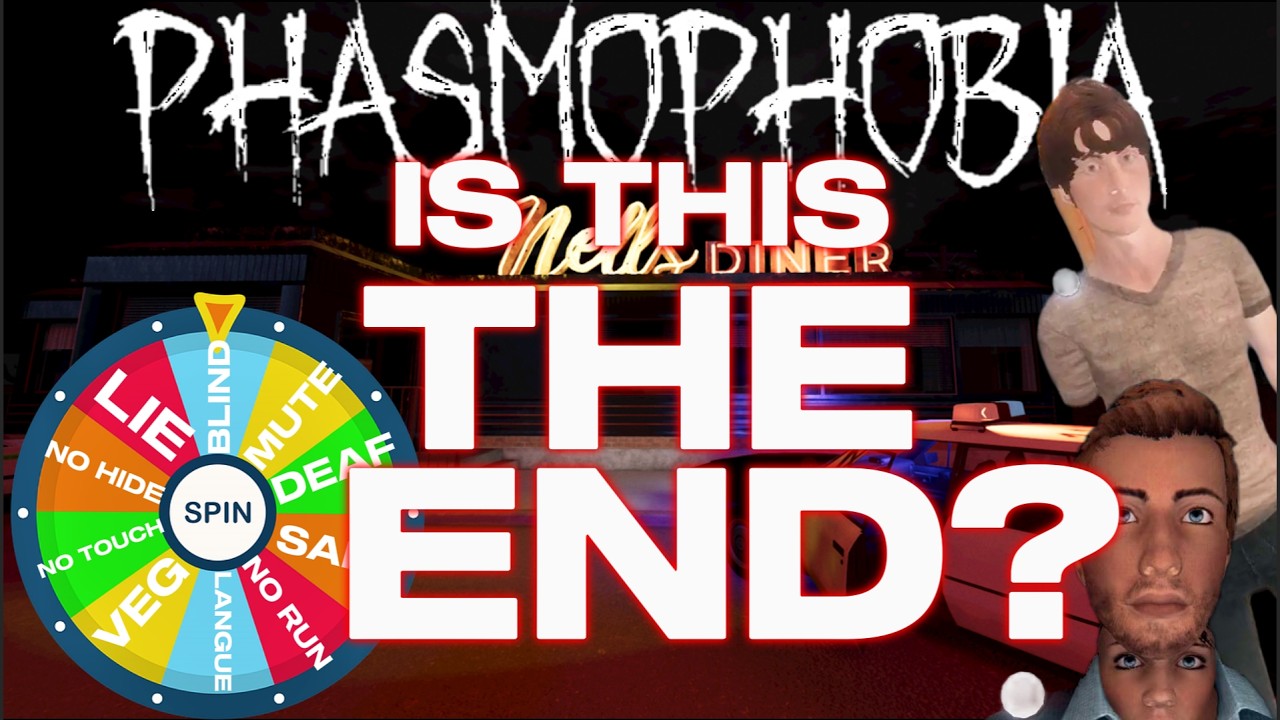IS THIS THE END OF PHASMOPHOBIA? | Phasmophobia Spin The Wheel Part 4