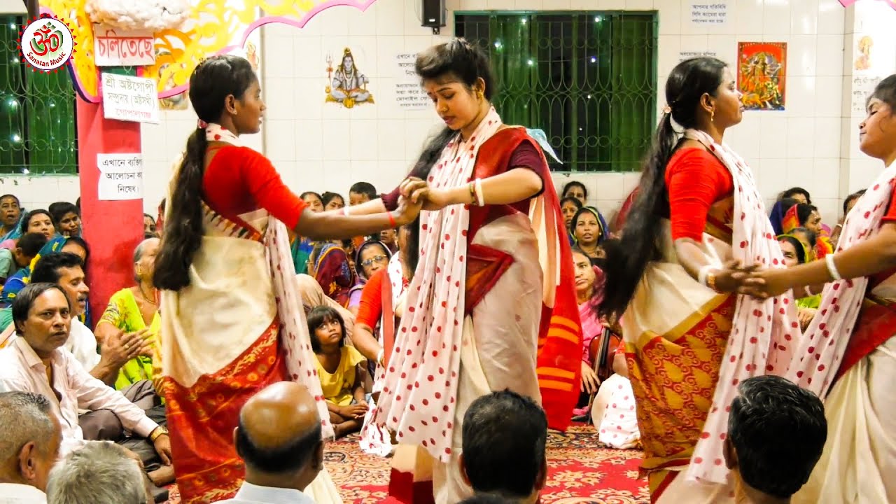 Hare Krishna Hare Krishna Kirtan | অষ্টগোপি অষ্টসখী সম্প্রদায় হরেকৃষ্ণ কীর্তন SanatanMusic