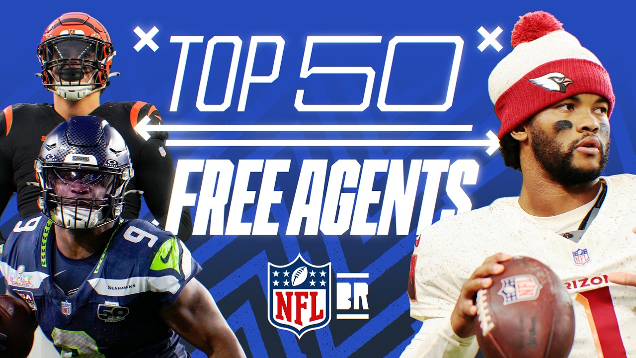 PRÉVIA DA FREE AGENCY! 50 JOGADORES NA JANELA DE TRANSFERÊNCIAS DA NFL