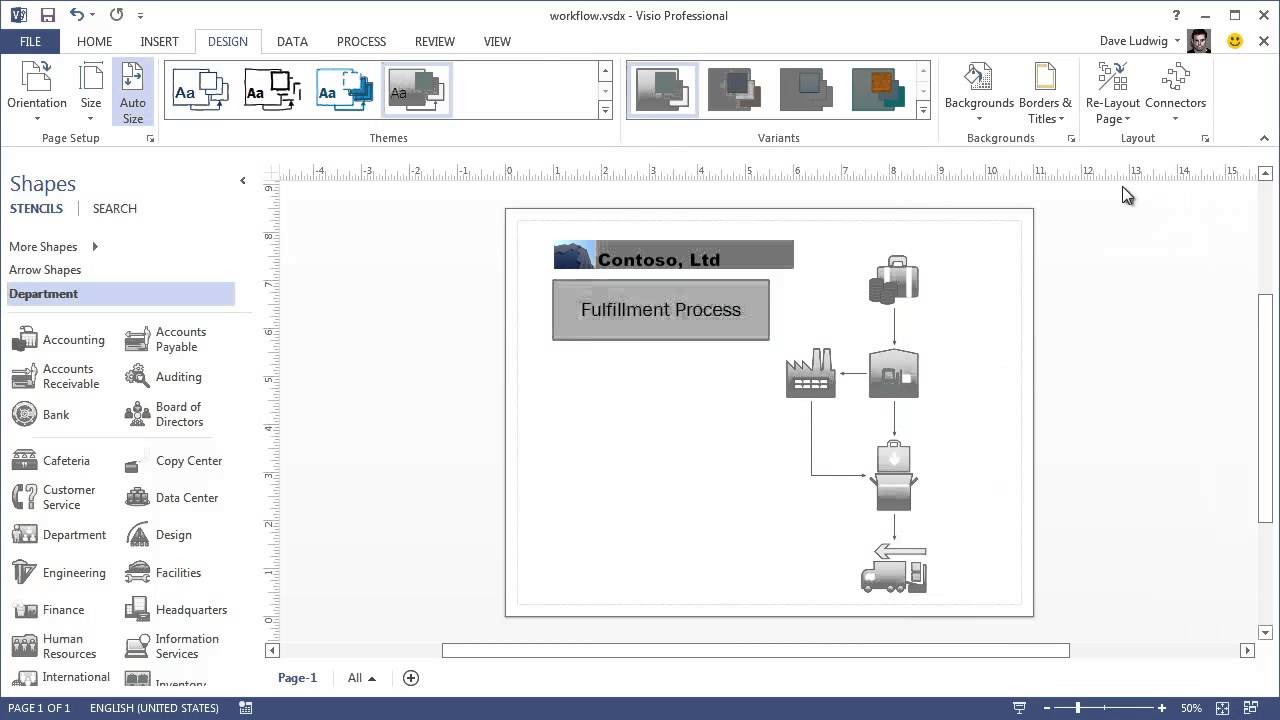 Training - Make the switch to Visio 2013  The ribbon - Video 2 of 4