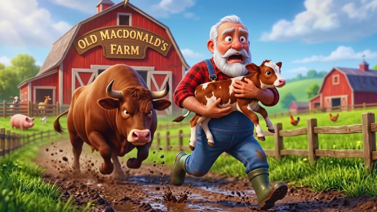 Old MacDonald's Farm Adventure | Fun Animal Song for Kids | E-I-E-I-O
