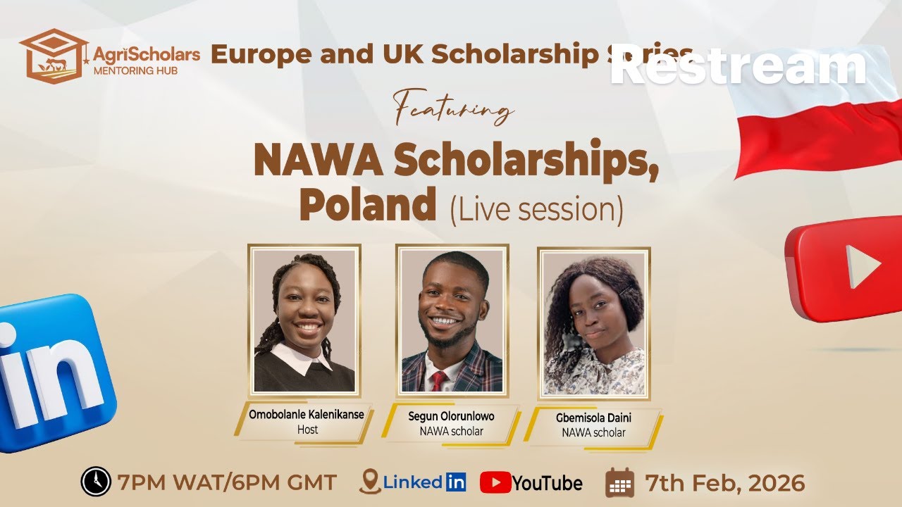 Europe and UK Scholarship Series (NAWA Scholarships)