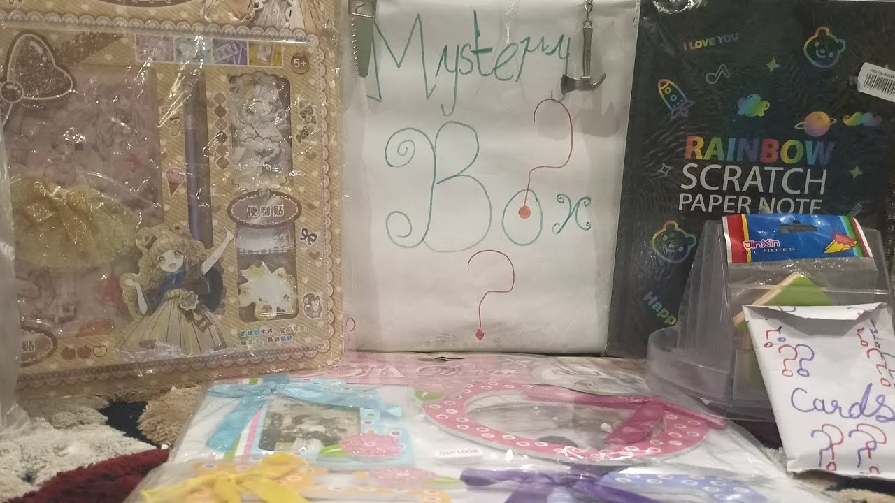 ASMR Unboxing mystery box | Surprise mystery box | Part 3 | Fun with S & M.