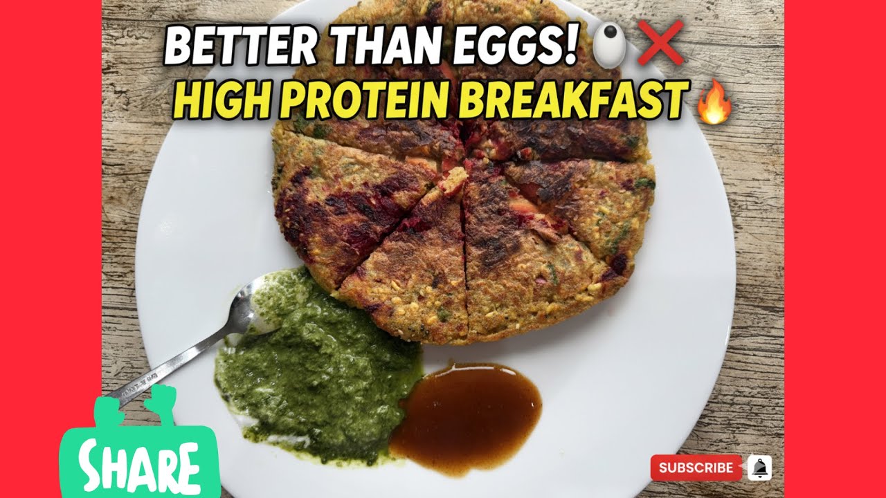Dilli wala Famous Munglet Ab Ghar Par! | Moong Dal Omelette | Healthy Breakfast😋