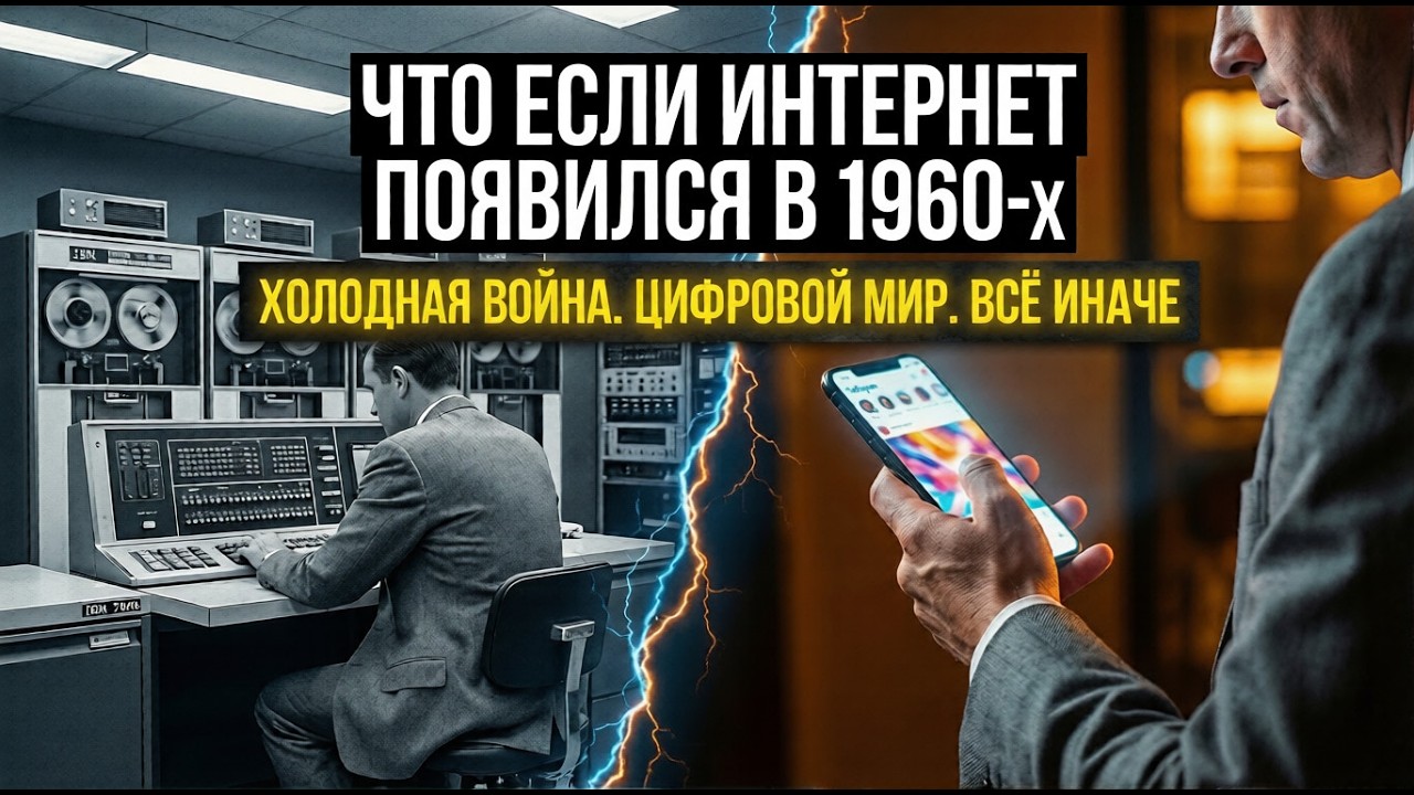 ЧТО ЕСЛИ: Интернет появился в 1960-х - каким был бы мир в 2026 году?