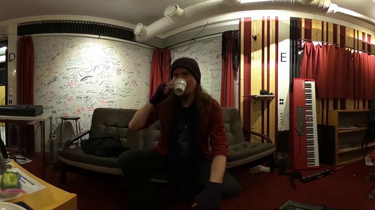 Tuomas Holopainen - taiteilijatapaaminen Kiteen virtuaalisella kulttuuriviikolla