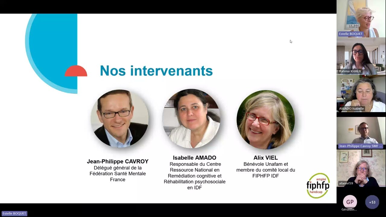 Webinaire Santé mentale & Handicap - Juillet 2024