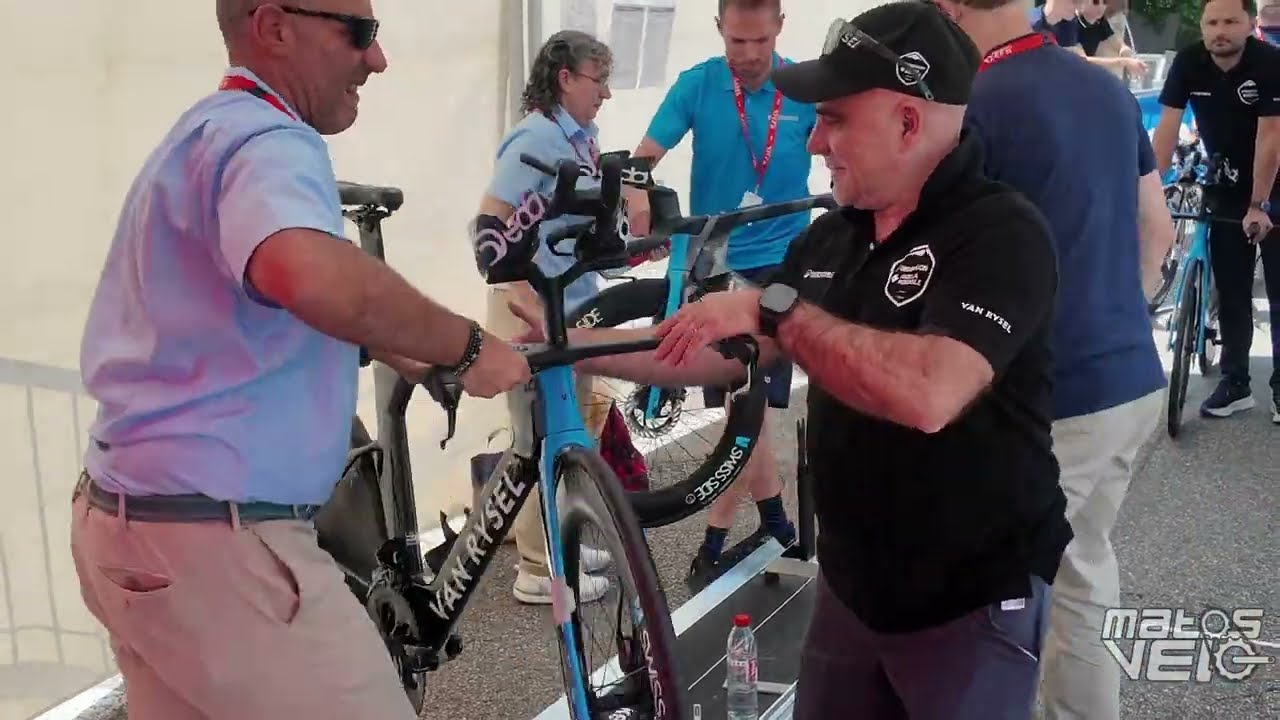 Dans les coulisses d'un contre la montre. Critérium du Dauphiné 2025