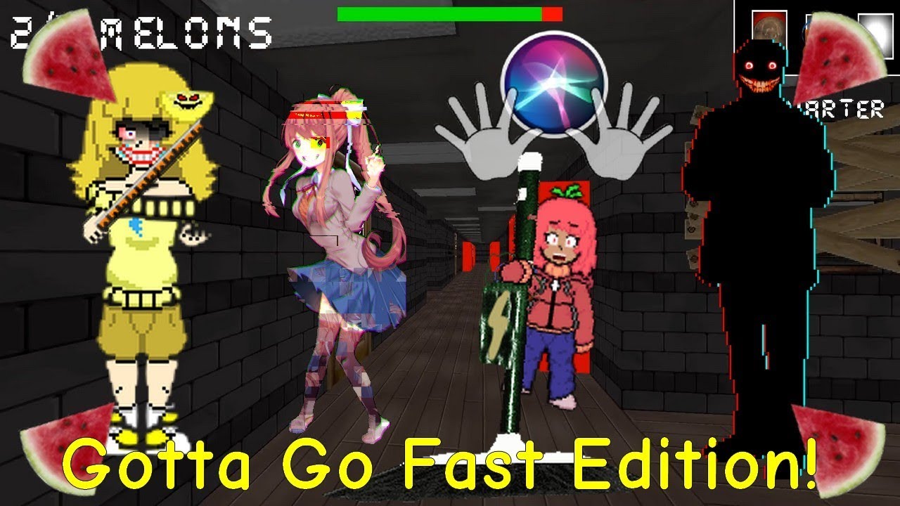 - Школа - | Gotta Go Fast Edition! - Baldi's Basics V1.4.1 Mod