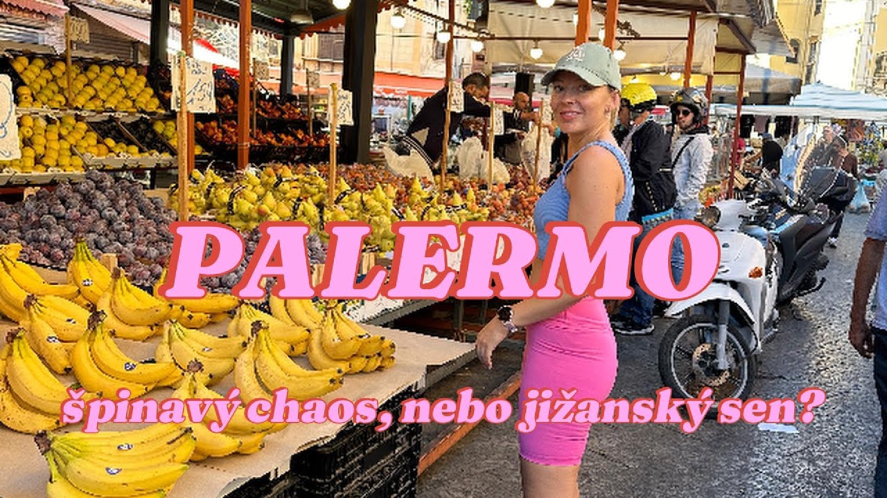 SICÍLIE #part1 PALERMO & CEFALÙ 🍋🌊