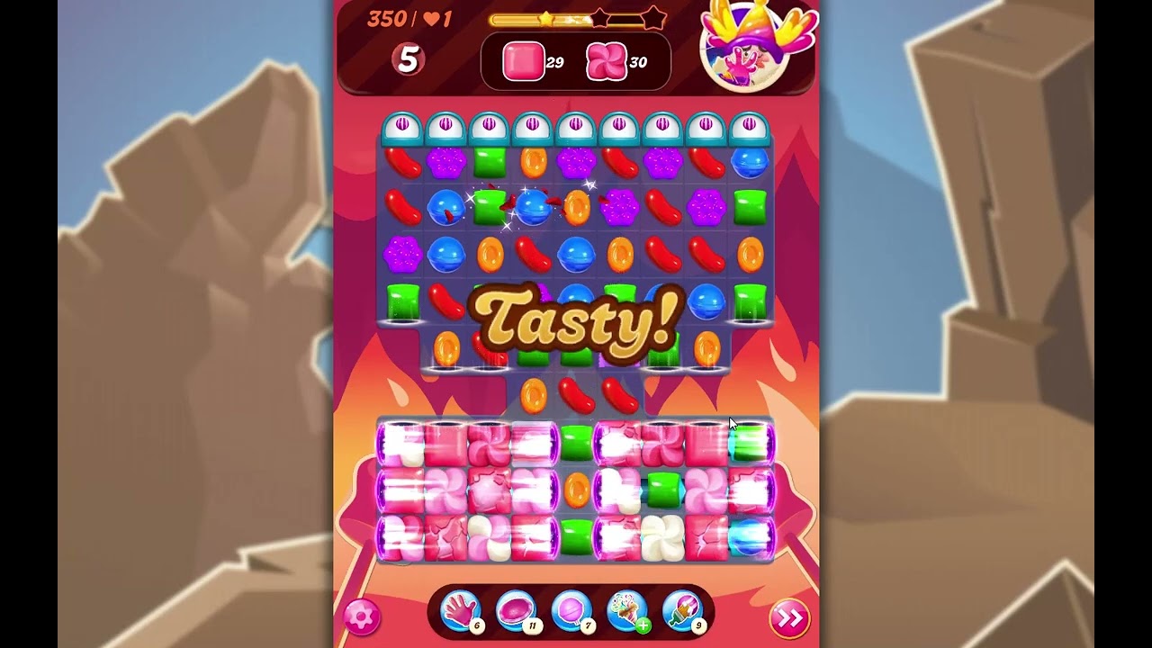 Candy Crush Saga Уровень 350