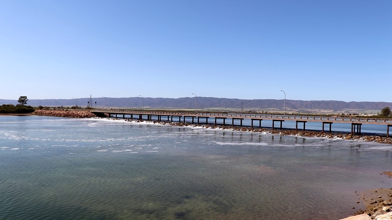 The waters of the causeway Port Pirie, 13 Sept 2018