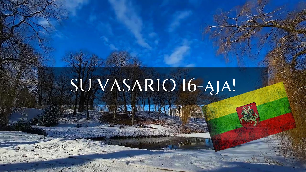 Su Vasario 16-ąja, su Lietuvos valstybės atkūrimo diena! 💛💚❤️