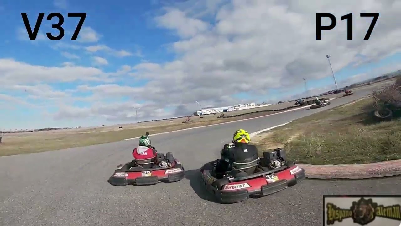 KARTING 4T KARTPETANOS 2025 KARTPETANIA 80V HISPANO ALEMAN RACING TEAM F JAVIER PALOMEQUE ENCUENTROS
