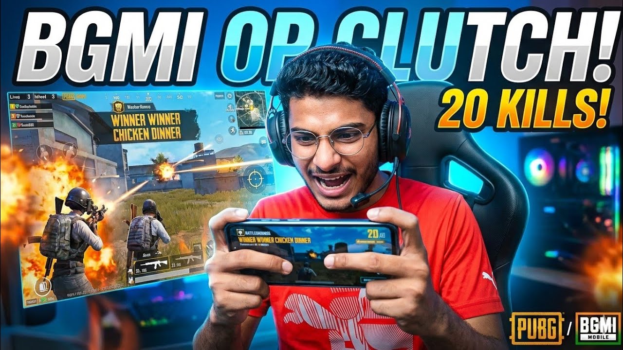 BGMI OP CLUTCH 20 kills challenge accepted @irfandemrot02 #bgmi #live