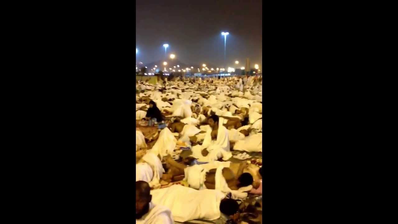 M&uuml;zdelife/meşar-i haram. Arafattan d&ouml;n&uuml;ş gecesi
