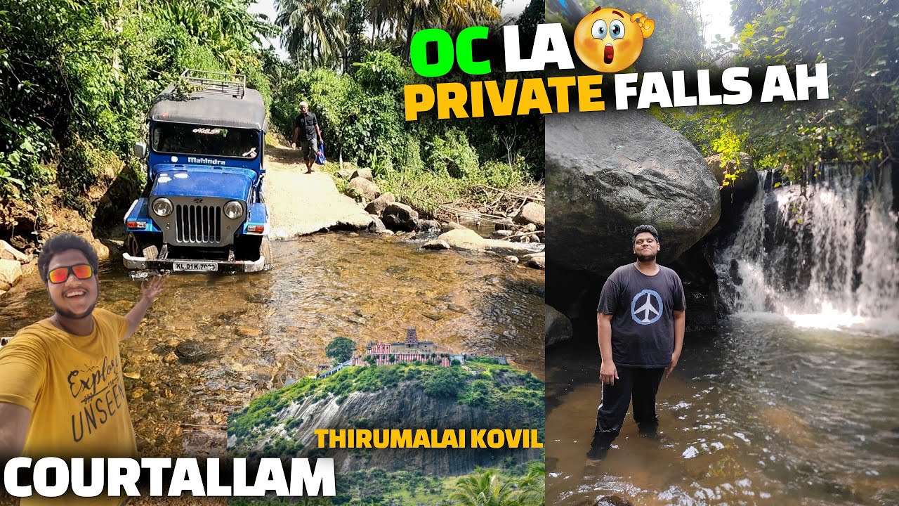 OC la Private Falls 🤣 | Courtallam Private Falls 🤩 | Courtallam EP 4