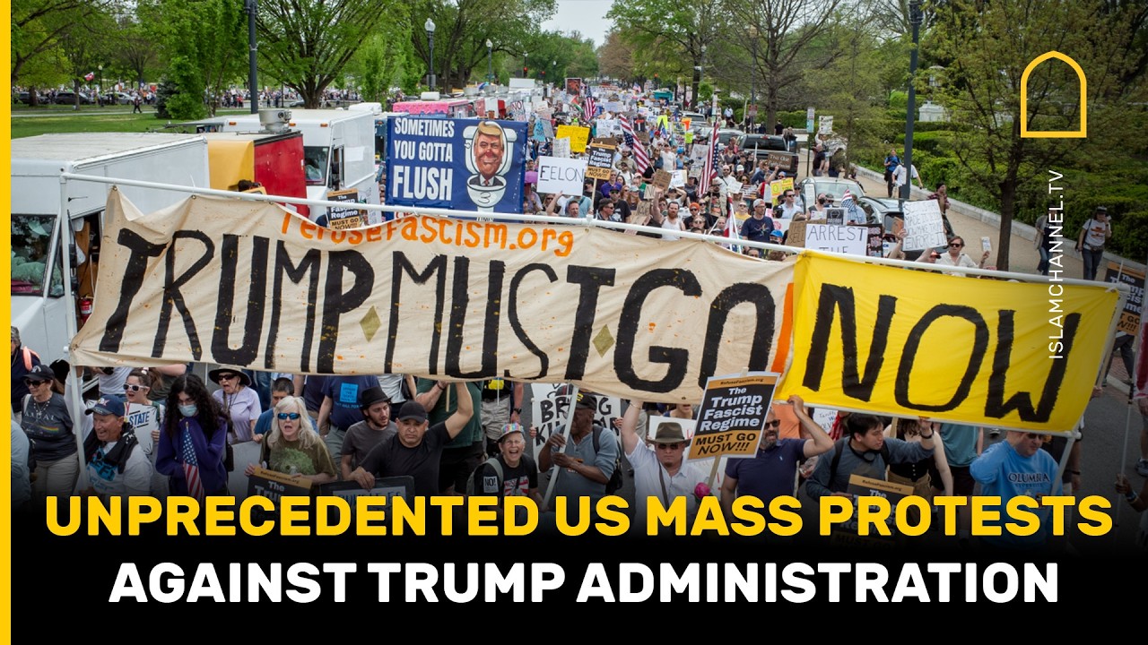Массовые протесты против администрации Трампа