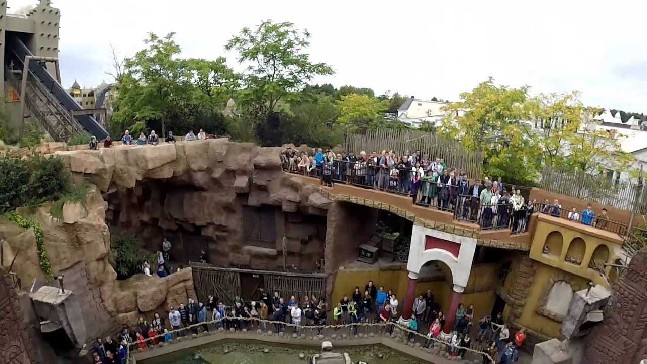 Présentation de Phantasialand, attractions fortes filmées par GOPRO HERO3+