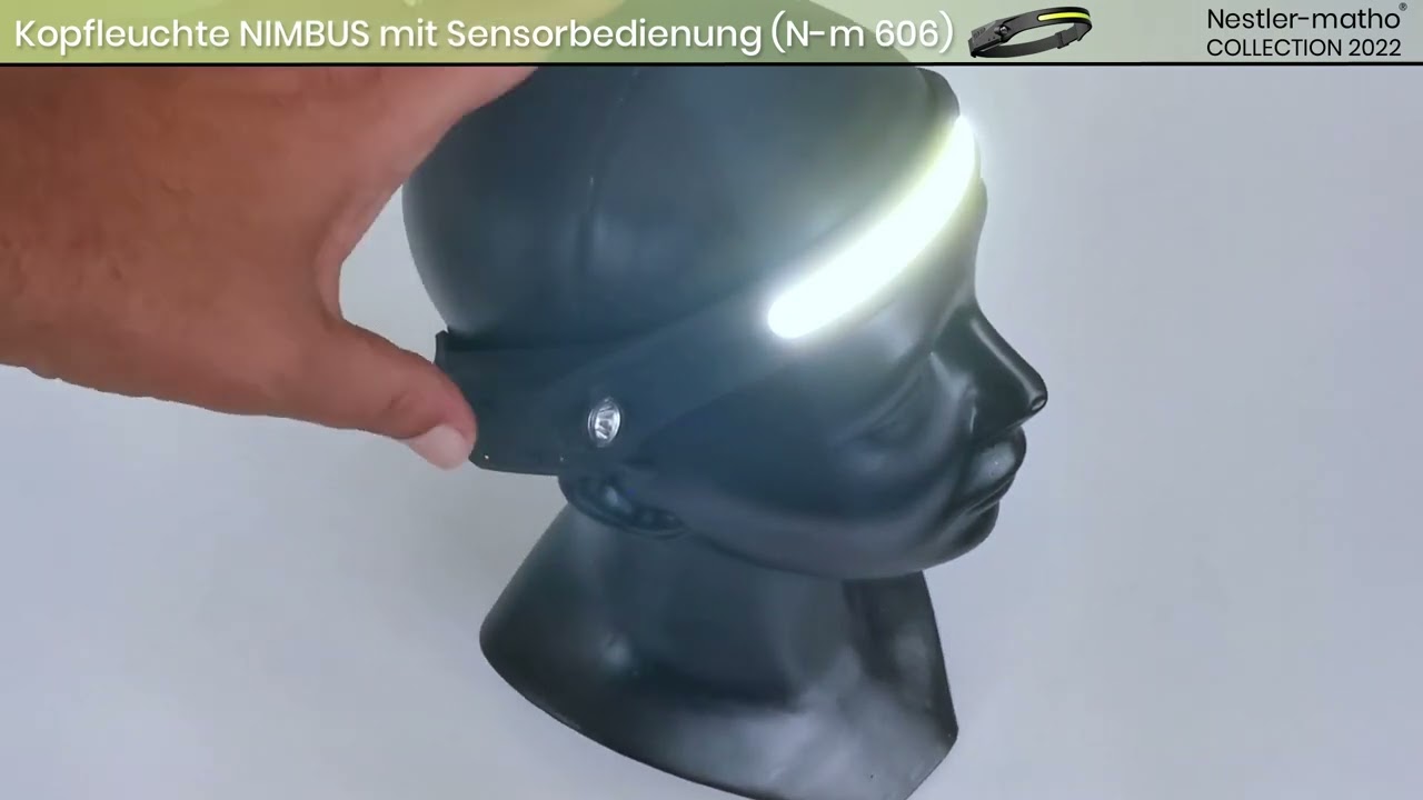 NIMBUS Kopfleuchte mit Sensorbedienung (N-m 606)