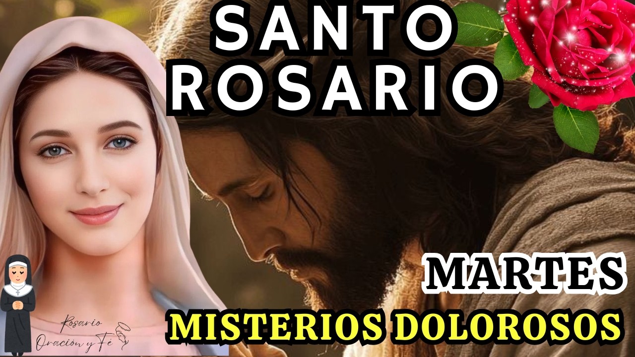 SANTO ROSARIO CORTO hoy Martes 03 de Febrero  2026💗📿MISTERIOS DOLOROSOS🕯️Oremos a LA VIRGEN MARIA