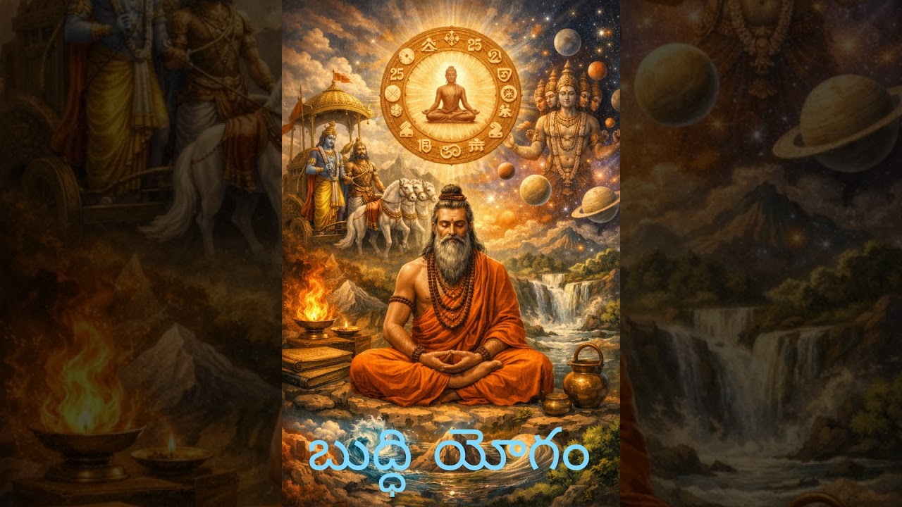భగవద్గీత సాంఖ్యయోగం 39 నుండి 46 వరకు శ్లోకాలు🙏🙏🙏#devotional#telugu#geetameaning#bhakthi#motivation