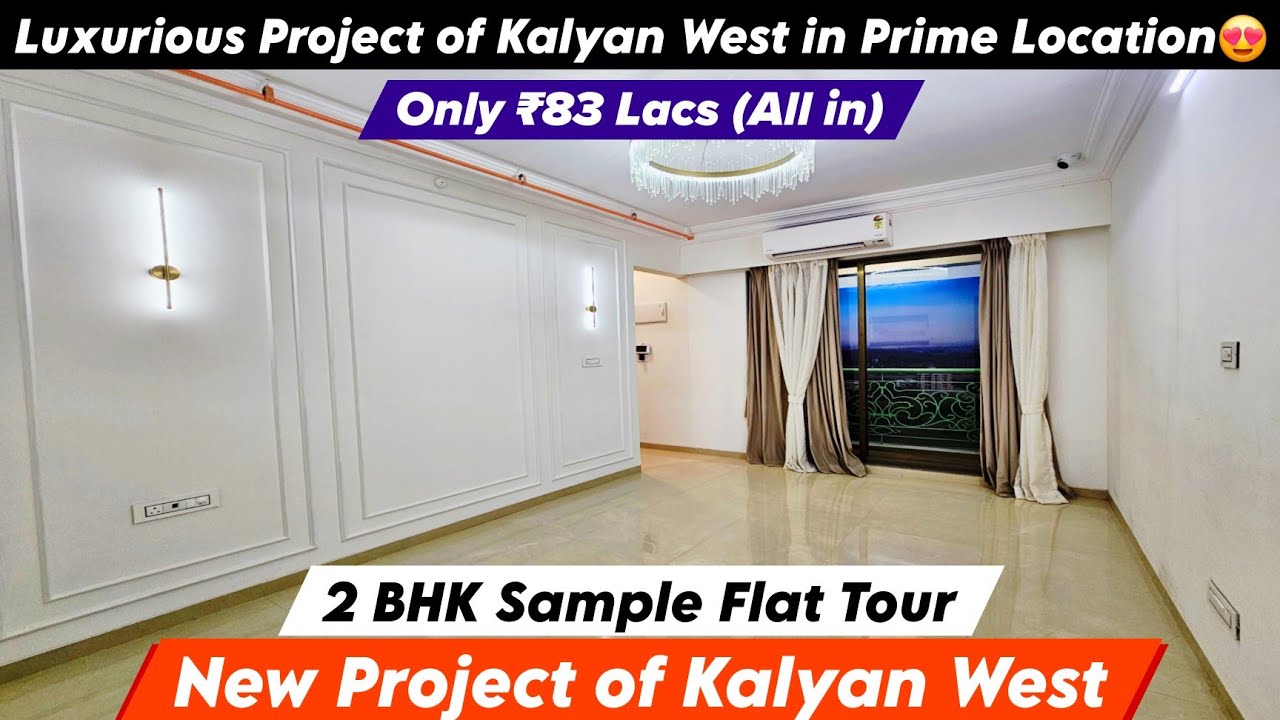 Luxurious 2 BHK Sale ₹83 Lacs (All in) Big Carpet | Kalyan West | Site Visit & Booking 📞 8800678921